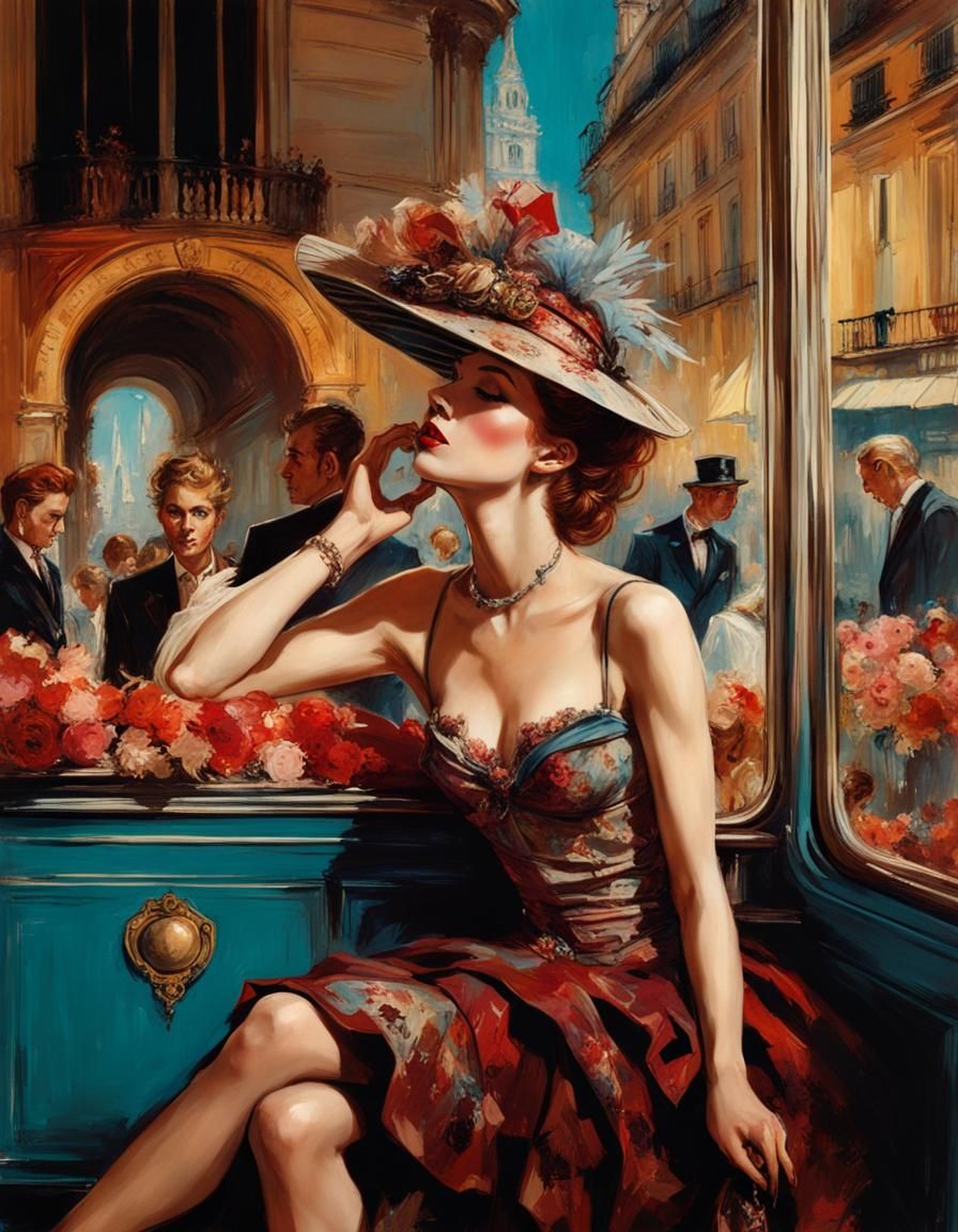 If Instagram existed in the late 1900s.