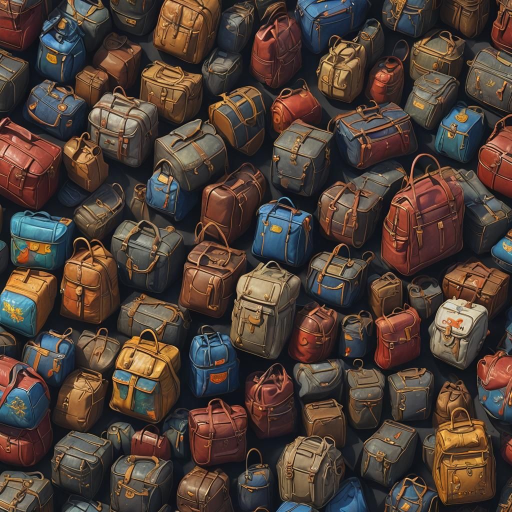 Fantastical Walmart Bag in Detailed Matte Painting