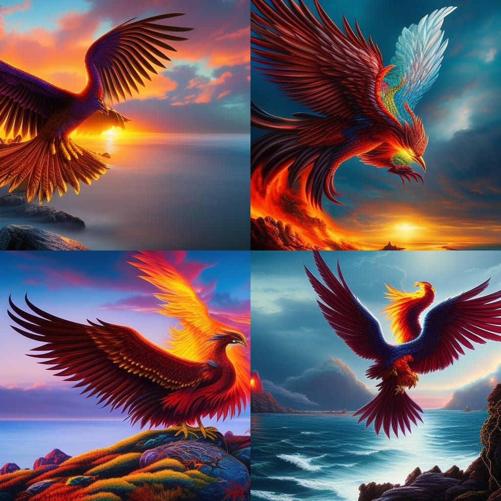 Phoenix Rising: Fantastical Concept Art in Hyperrealism