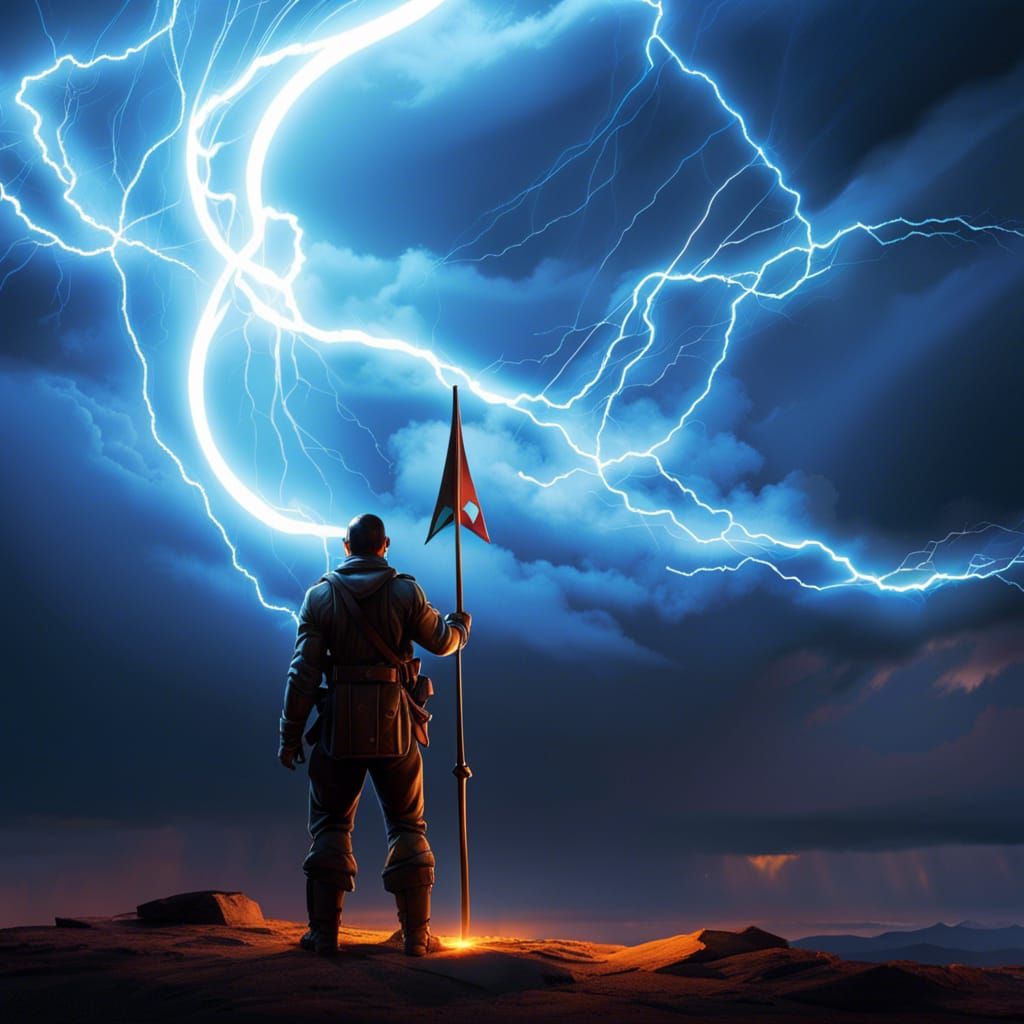 installing a lightning rod