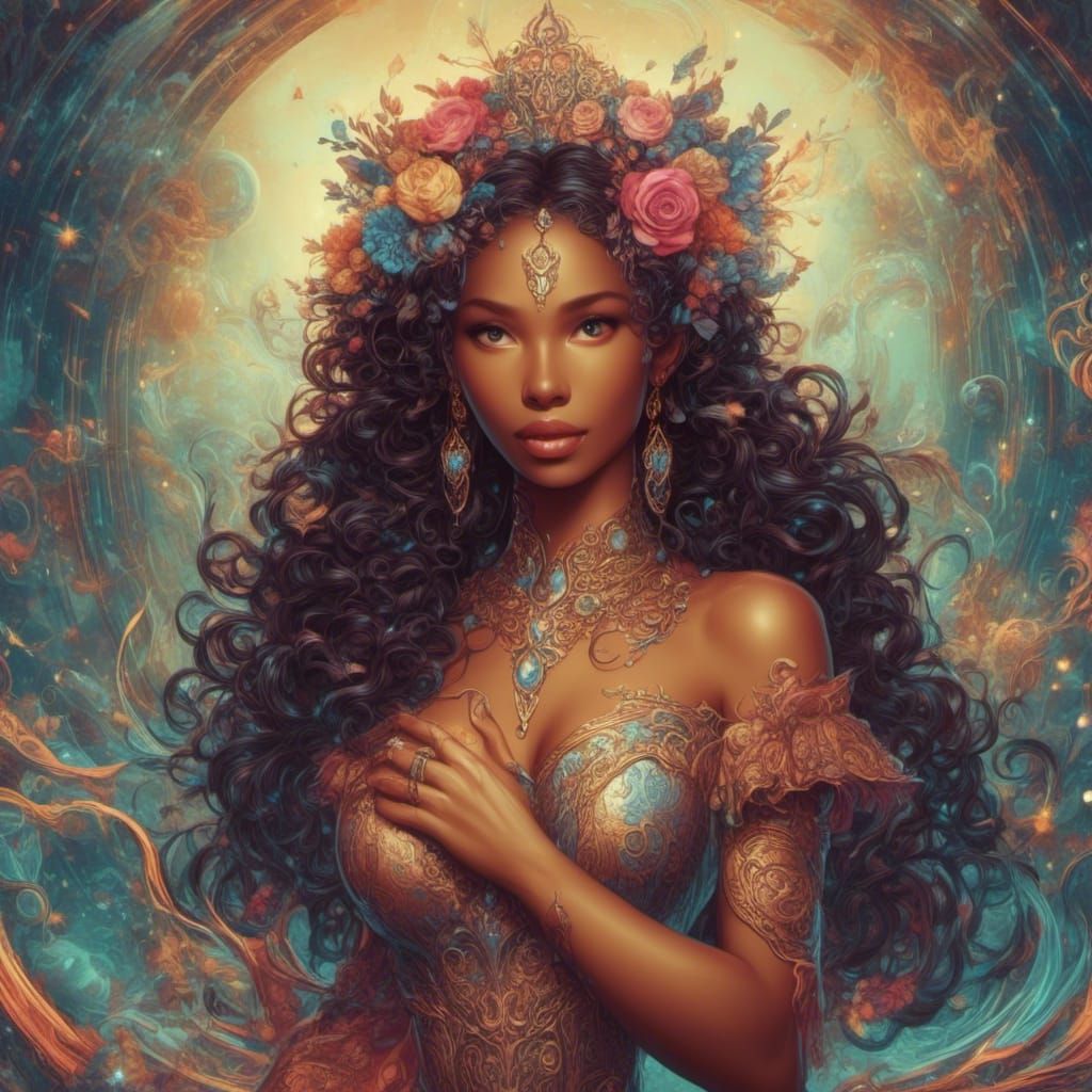 Dreamlike Fairy Tale Scene