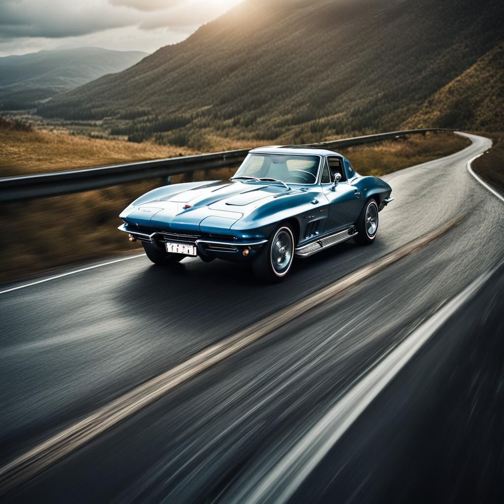 1963 Corvette Stingray on Classic Highway