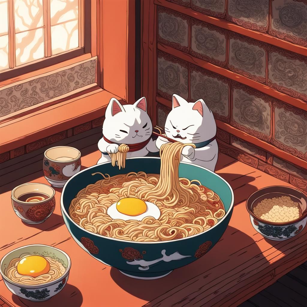 Ramen dish