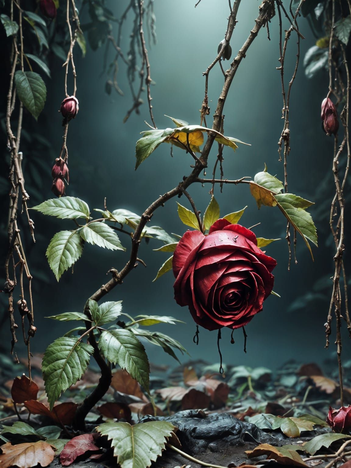 Enchanting Voodoo Doll Rose Character