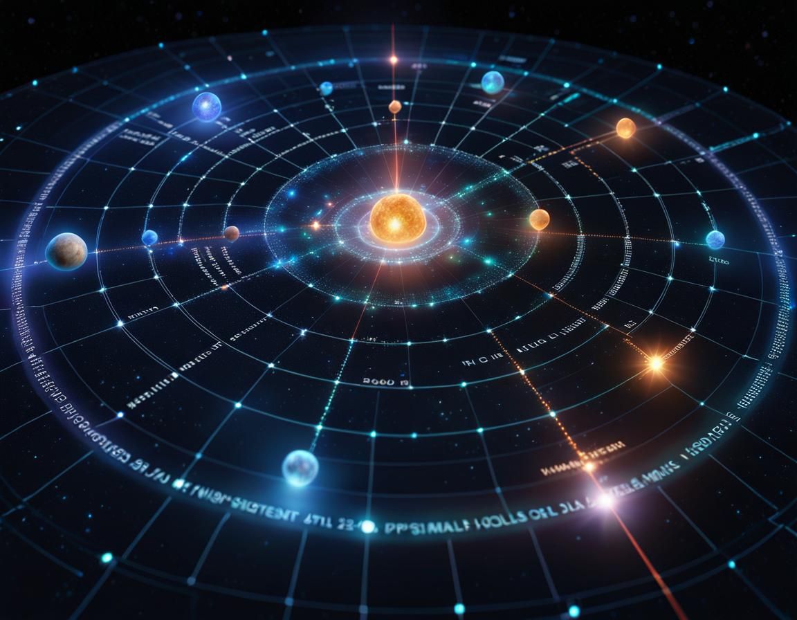 Hologram galaxy map 2