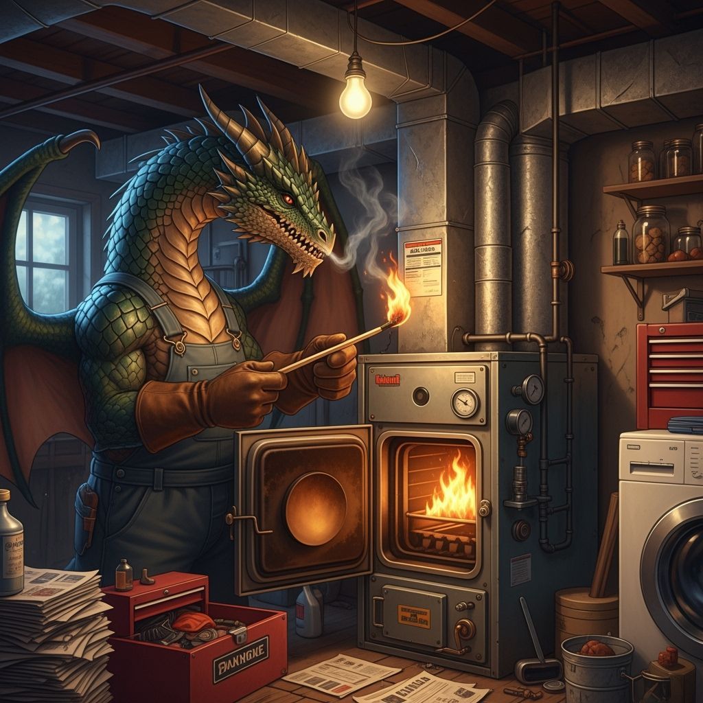 November: Time to light the furnace again.