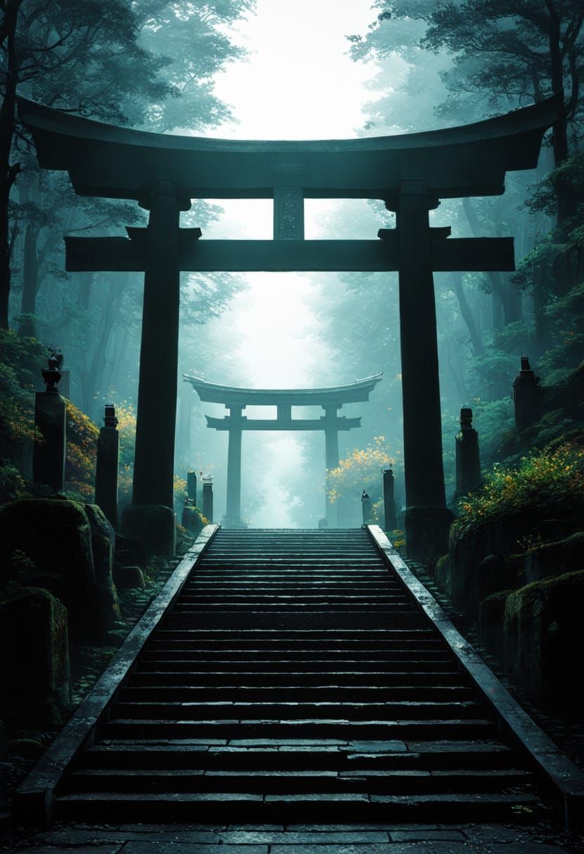 Torii Gate by Influential Artists