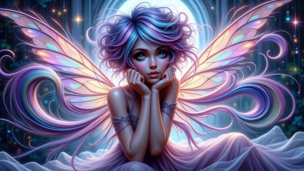 Boho Whimsy Goth Pixie