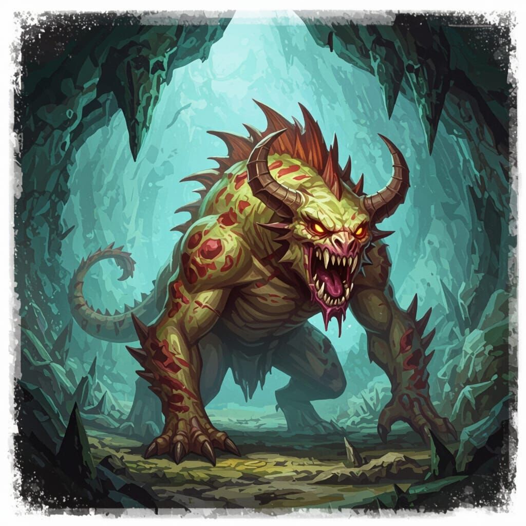 Acidic Beast of Marrow Caves