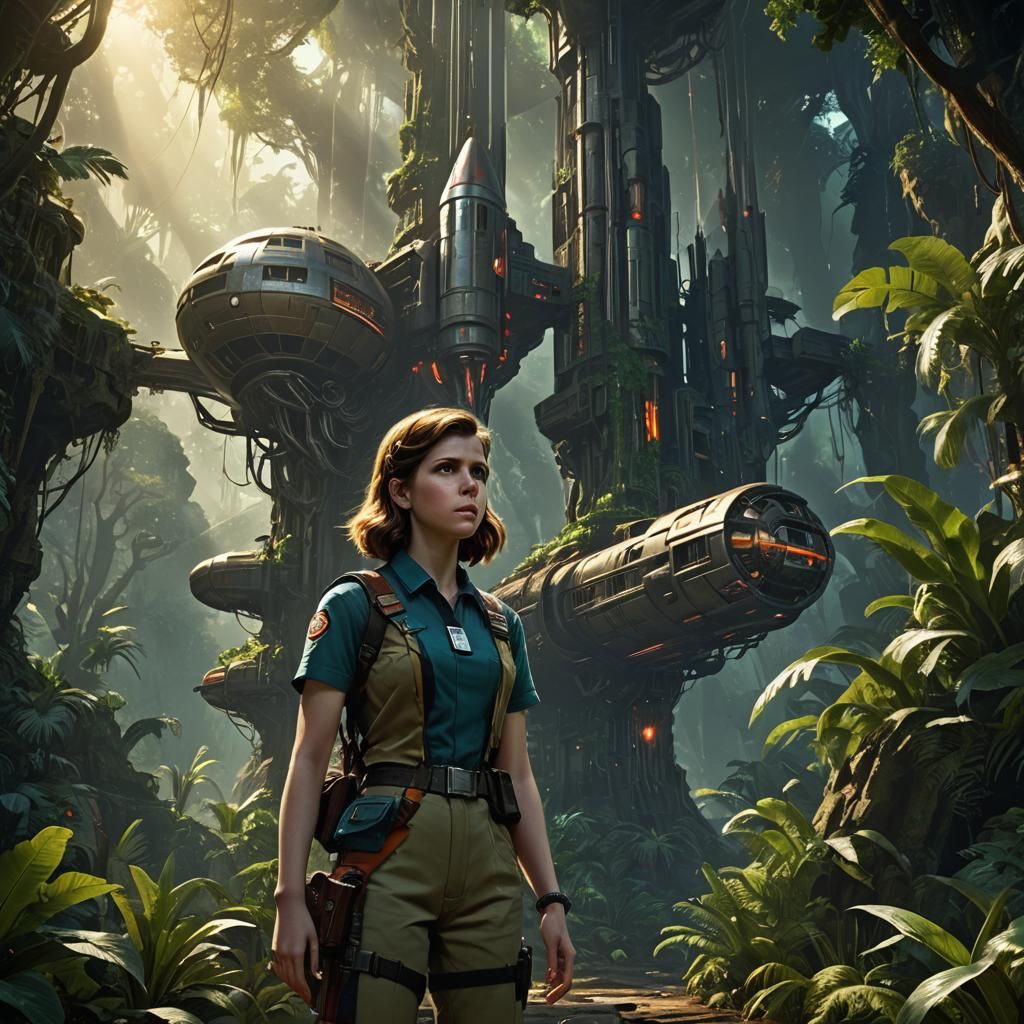 Anna Kendrick in 1950s Sci-Fi Jungle Adventure