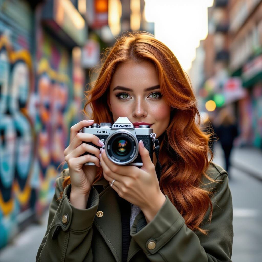 Cheeky Woman Captures City Life with Olympus PEN