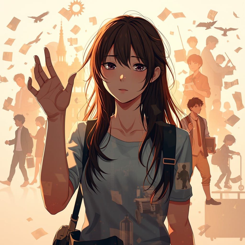 Mother's Desperate Struggle in a Whirlwind of Chaos