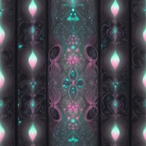 Bioluminescent Optical Illusion with Exquisite Details