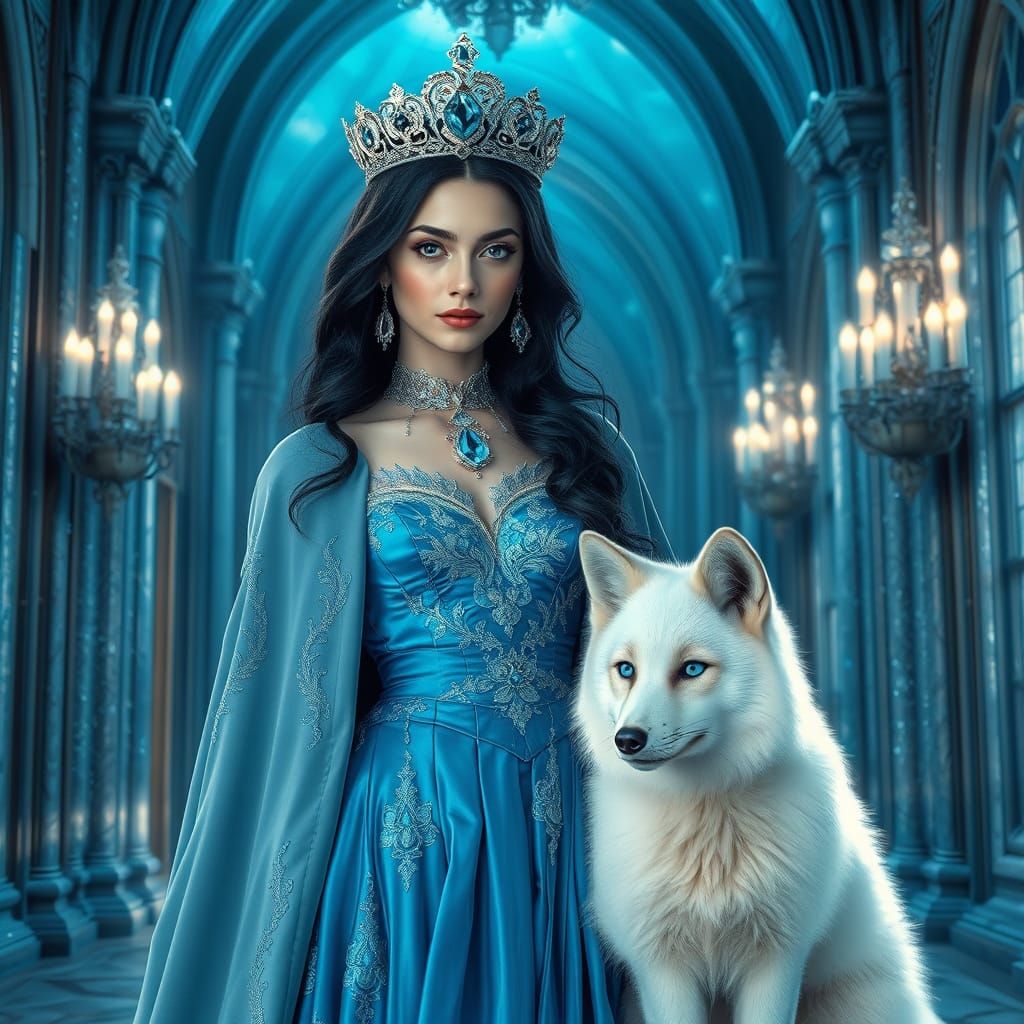 Ethereal Winter Queen in Crystal Palace