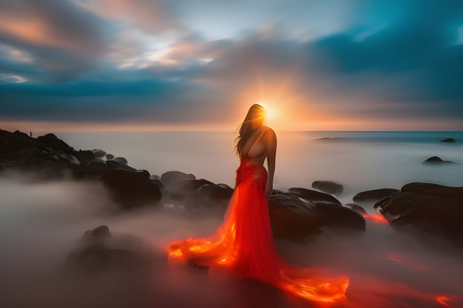 Her Favorite Little Lava Dress