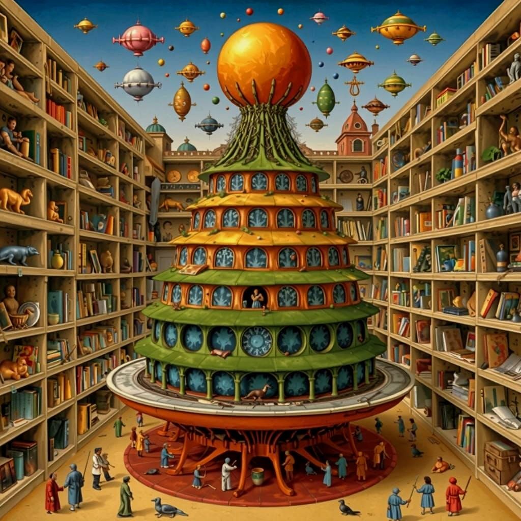 Codex Seraphinianus: AI-Generated Surrealist Encyclopedia