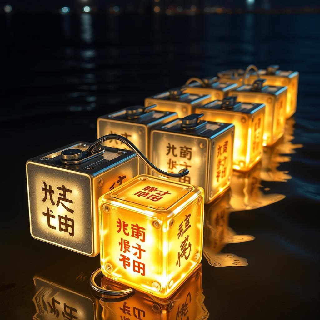 Glowing Hydrogen Batteries in Transparent Metal Cubes