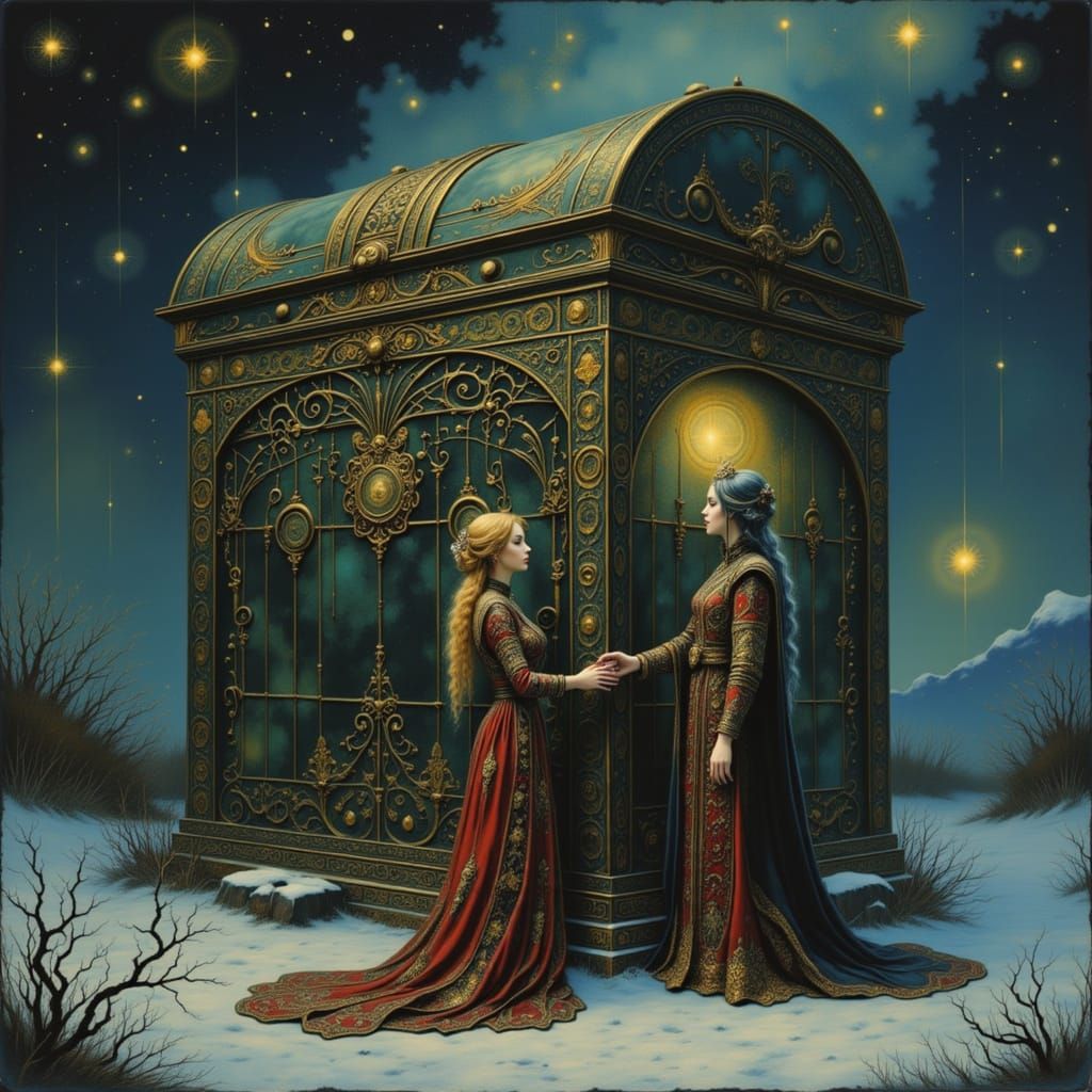 Siberian Princess Discovering Cosmic Treasure