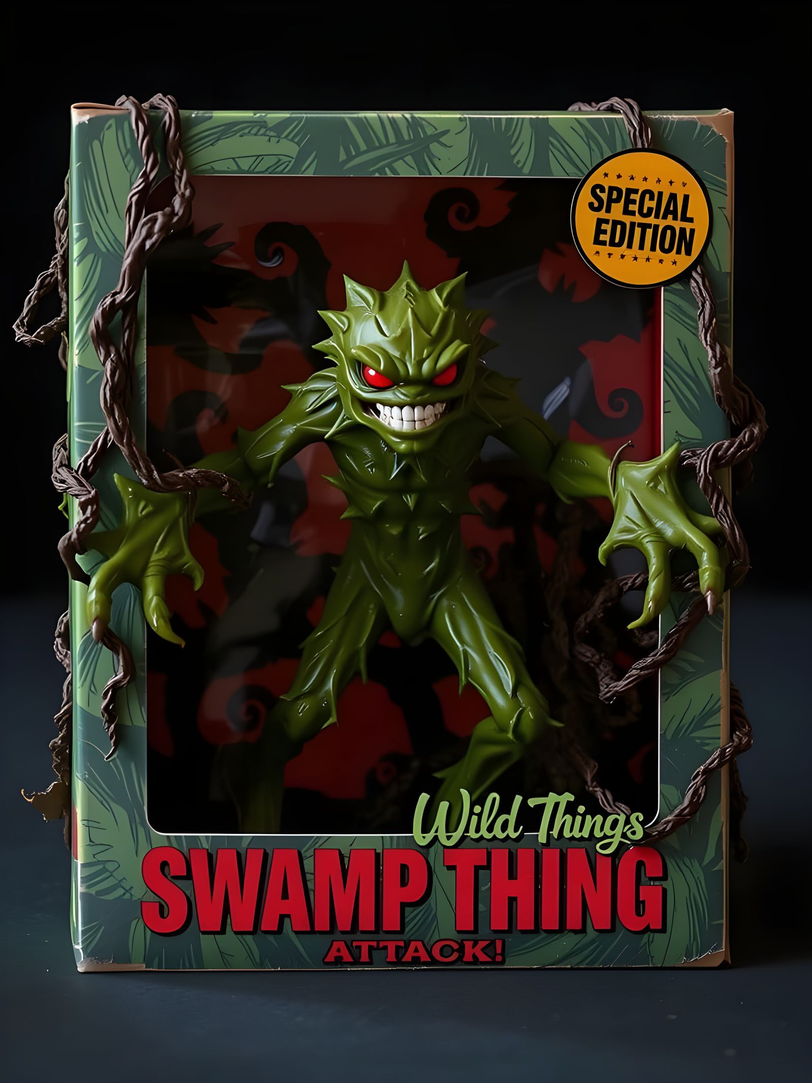 Twisted Swamp Creature Emerges from Dark Depths