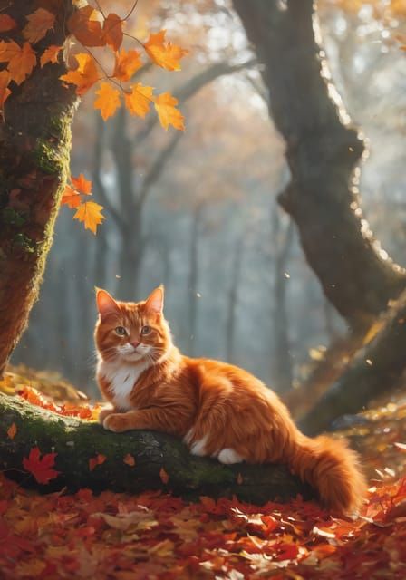 Autumn Sunset: A Warning in Golden Light