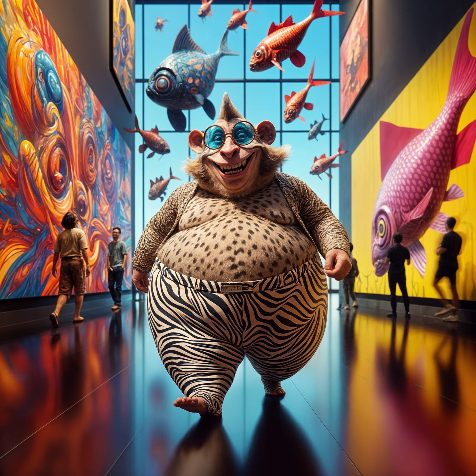 Strutting My Stuff At The Fish Museum IV