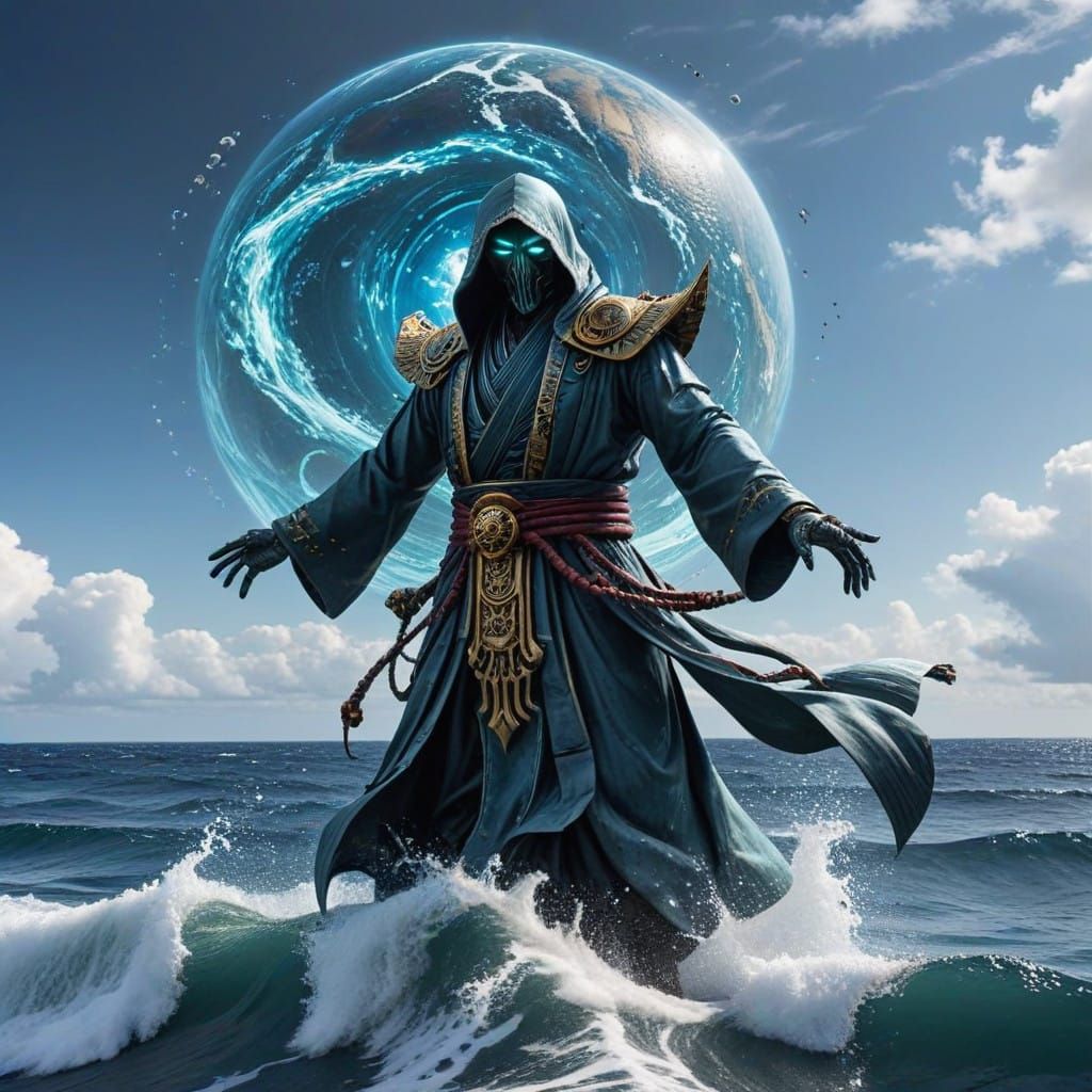 Soul reeper  Zanpakutō. Descending time and space.