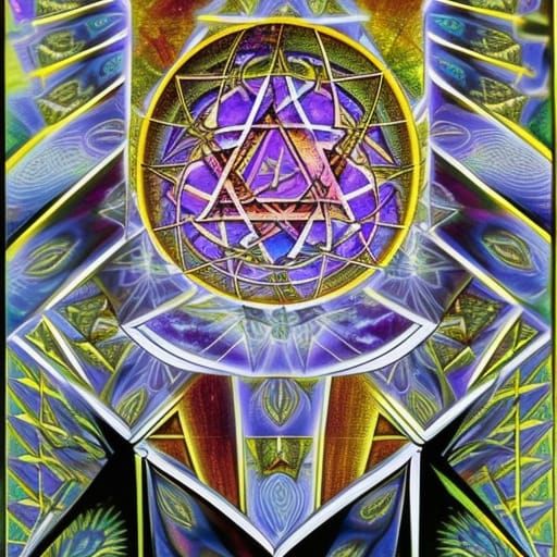 Fractal Tarot Card Design: Quantum Mechanics Meets Sacred Ge...