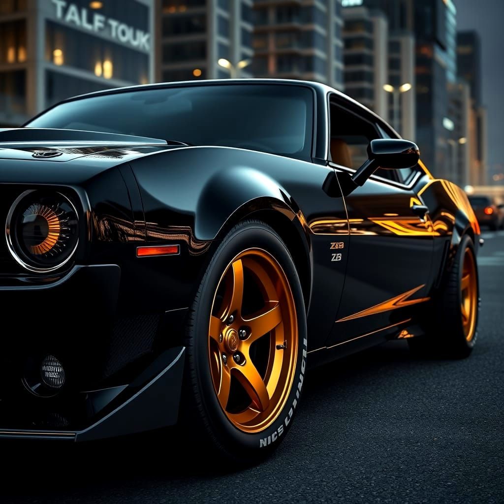 Black Chevrolet Camaro Z28