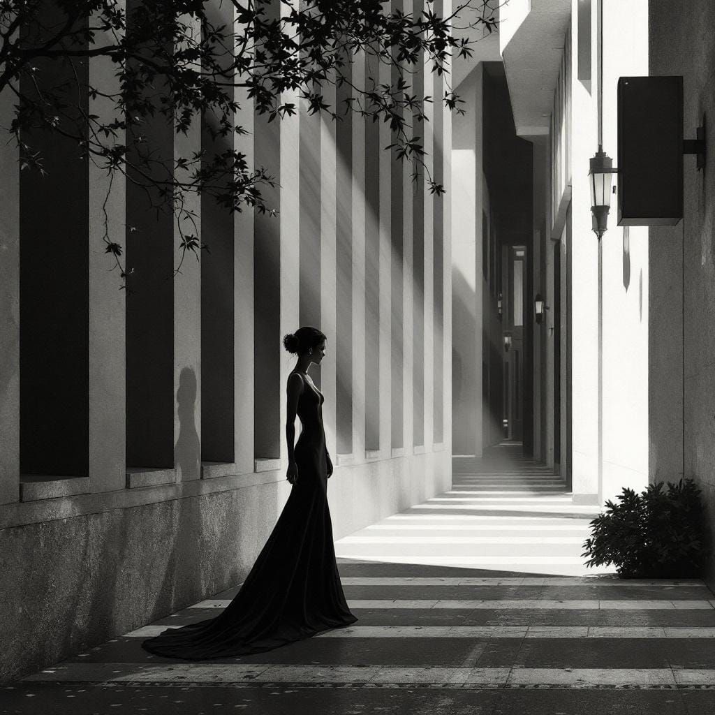 Figure in Quiet Street: Beardsley and Ross Style