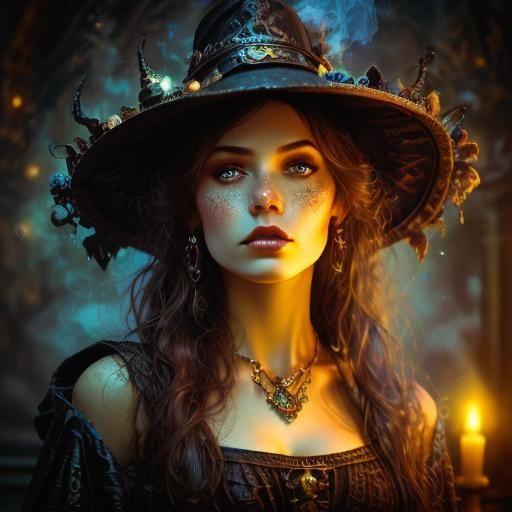 Steampunk Skull with Cigar in High-Contrast Art