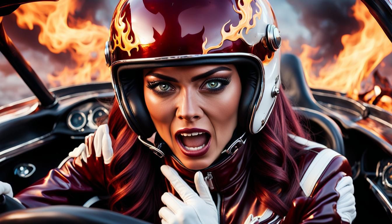 Burning Fear: A Racecar Driver's Nightmare
