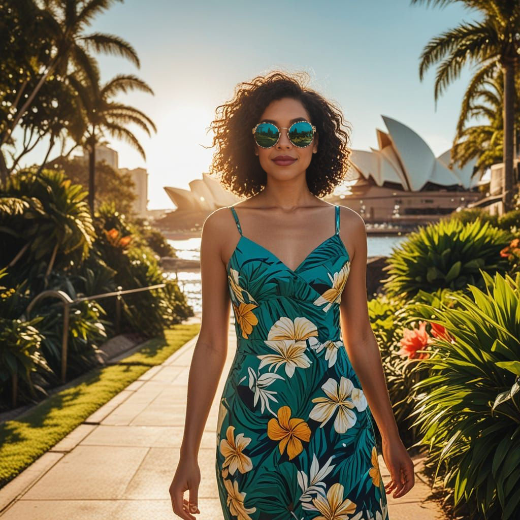 Elegant Sydney Morning in Vibrant Colors