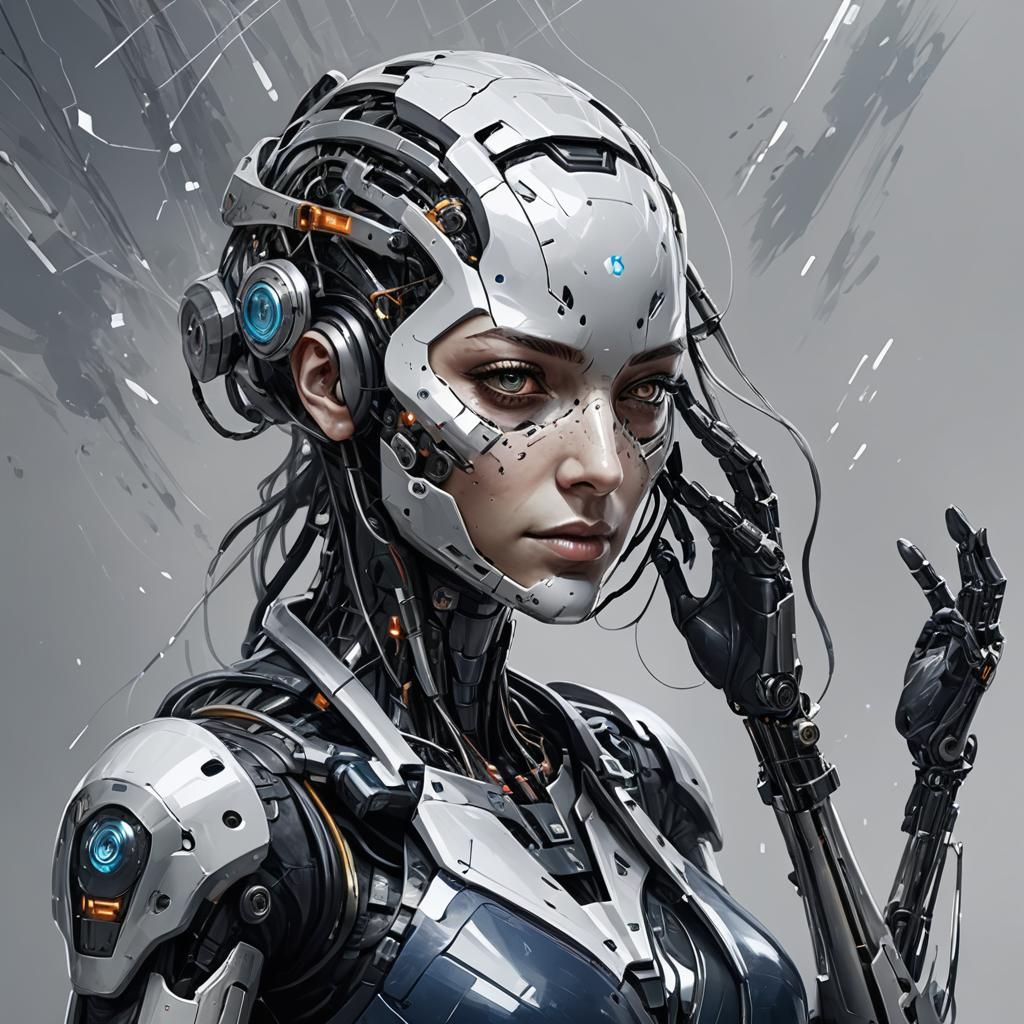 AI Art from Profile Words as Prompt