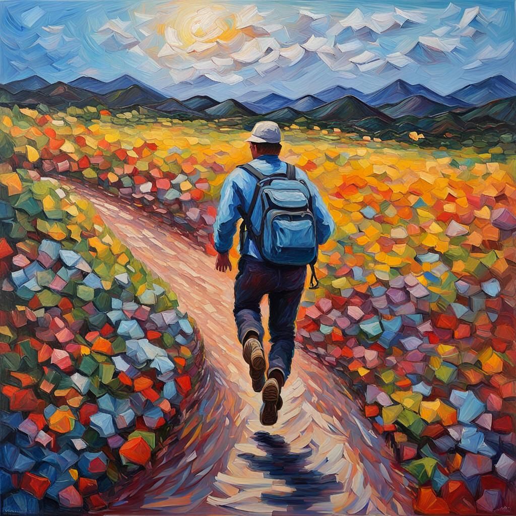 Expressionist Painting: Overcoming Fatigue with Impasto