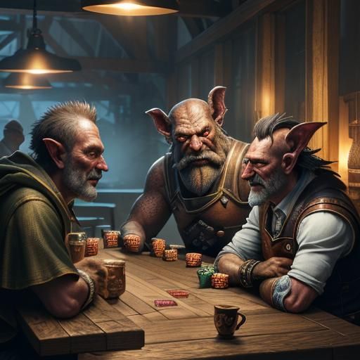 Goblins Celebrate Oktoberfest in Epic Concept Art