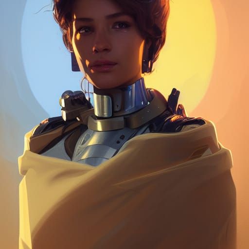 Hyperdetailed Portrait with Dynamic Lighting