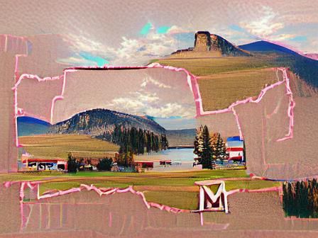 Scenic Montana Landscape View