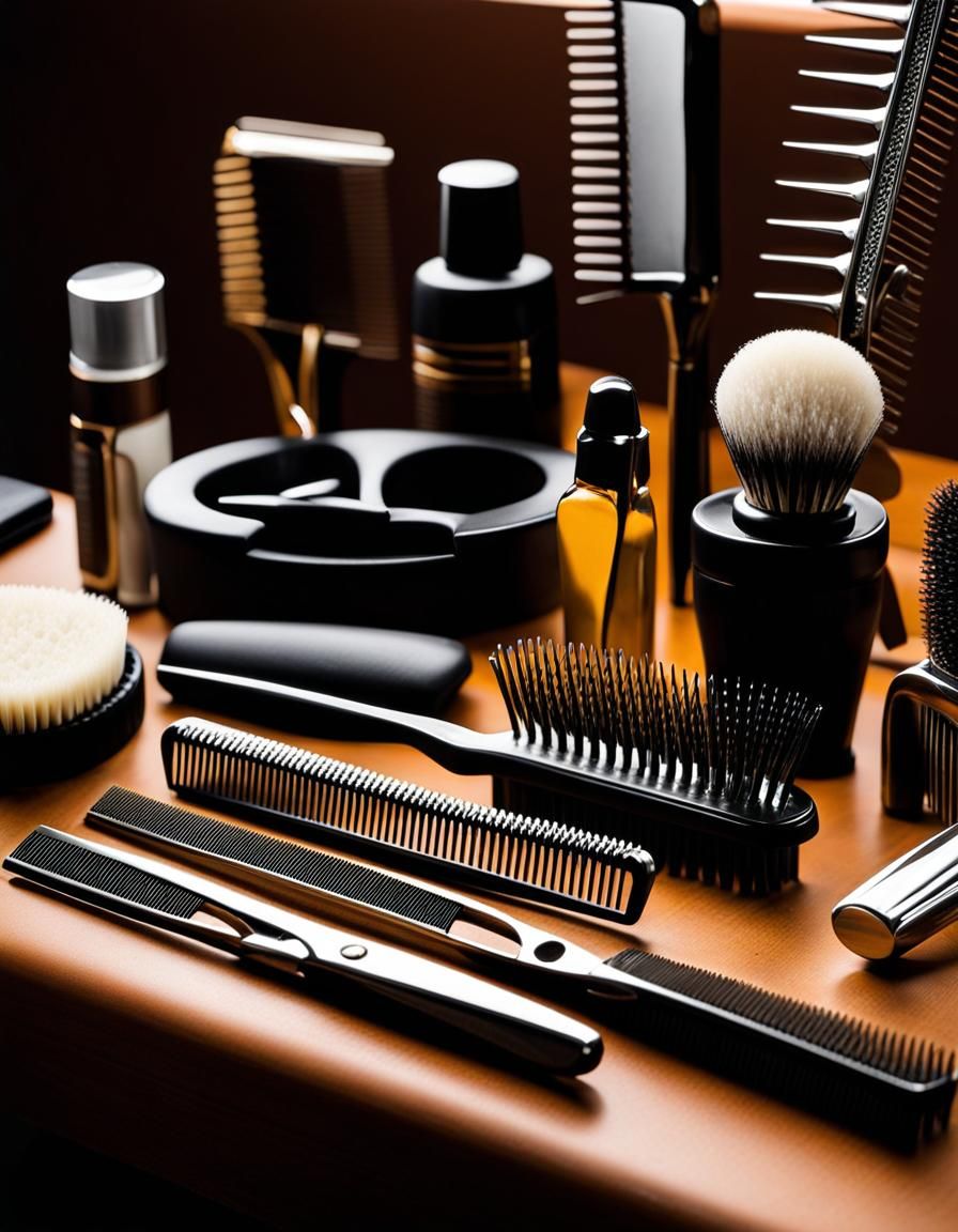 In the Barbershop the Tools of the Trade