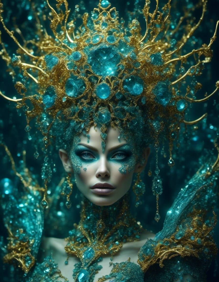 Dazzling Fairy Fantasy with Bioluminescent Glitter