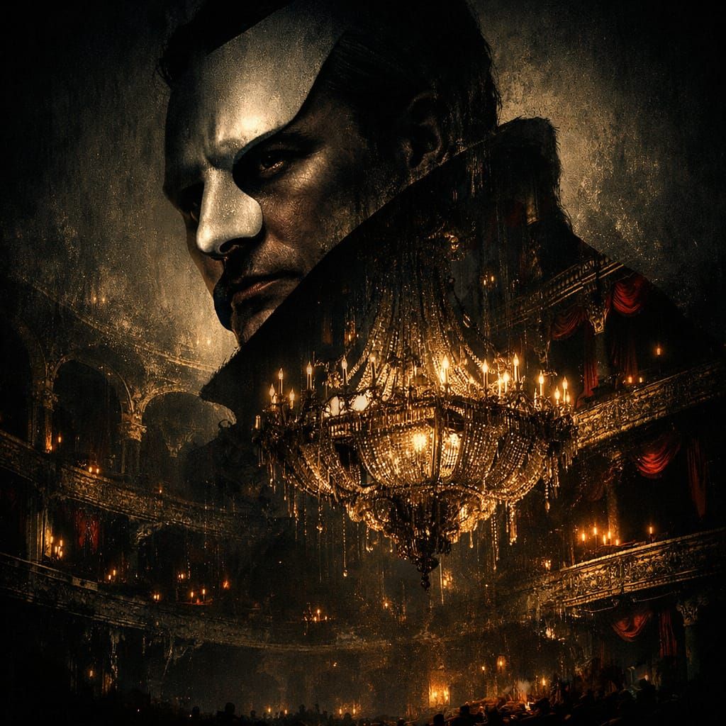 Phantom of the Opera Cinematic Artwork