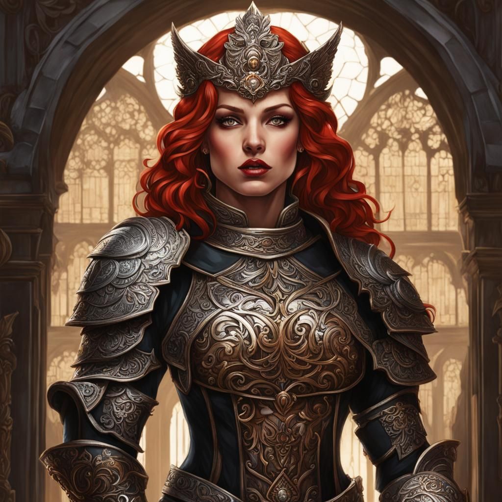 Filigree Armour Guard Arrests Cryptid Criminal