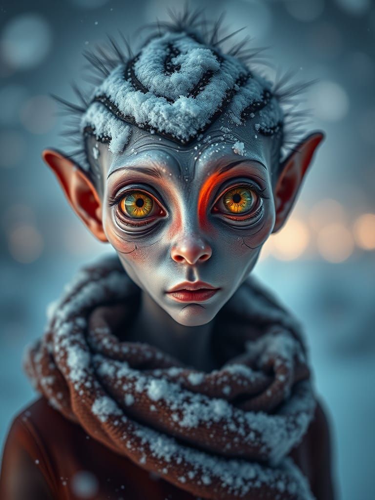 Slightly Alien Feel Portrait Beautifulburst Reverseburst Lovelyburst Snowburst Eyeburst