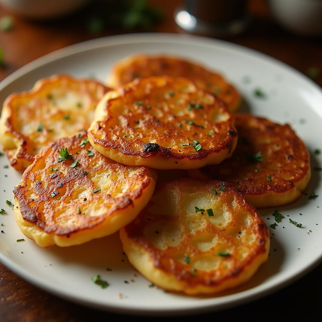 Crispy Potato Pancakes for Hanukkah Celebration