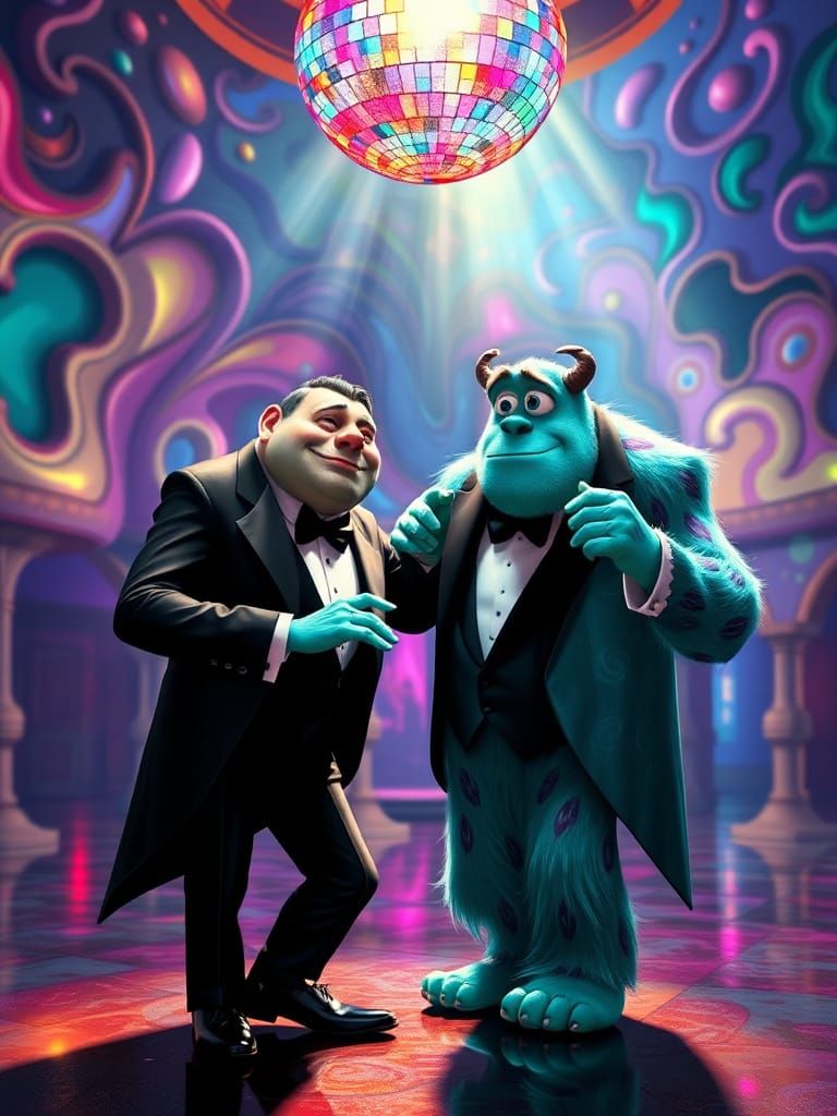 Mike and Sulley's Surreal Prom Dance