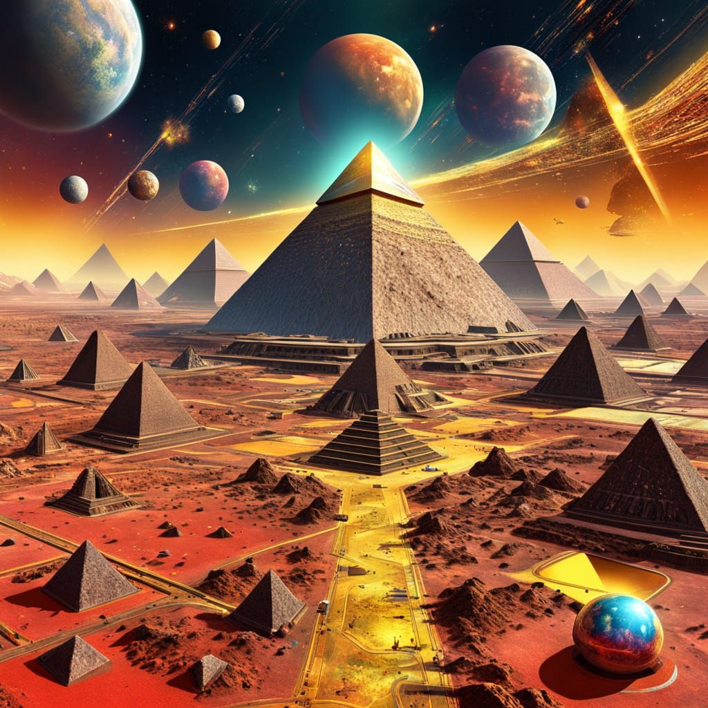 Cosmic Pyramid Metropolis