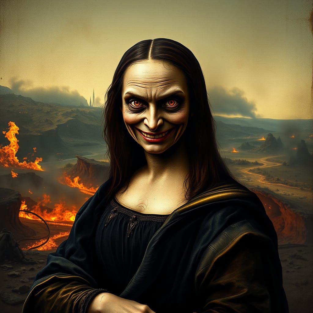 Ethereal Despotess in a Wasteland of Flame and Ash