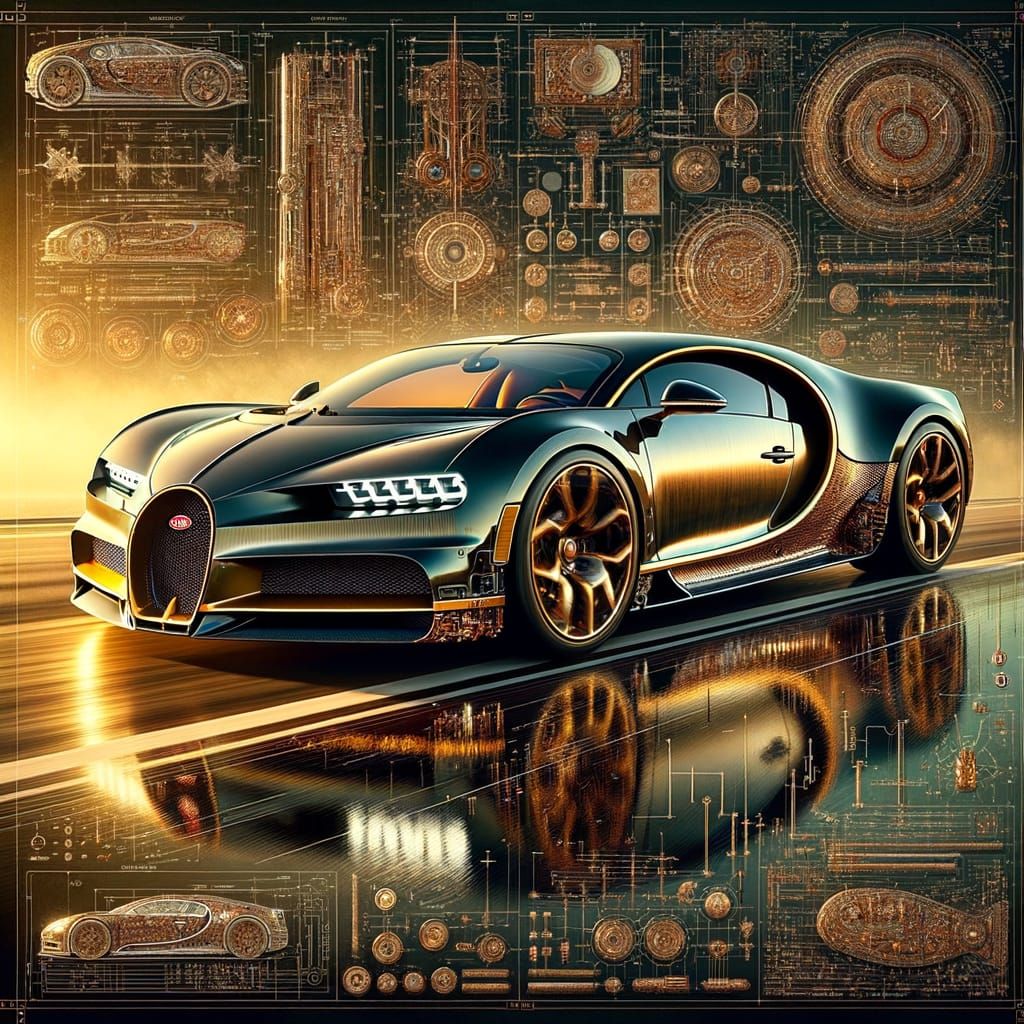The Bugatti Chiron Super Sport Golden Era