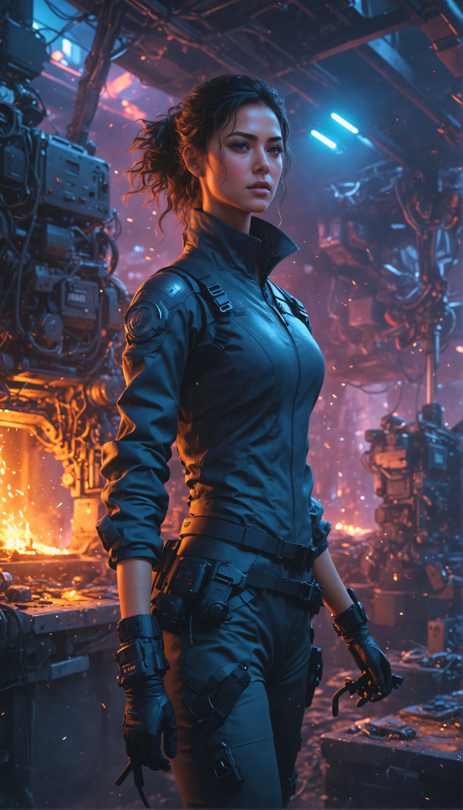 AI-Generated Portrait of Juliana