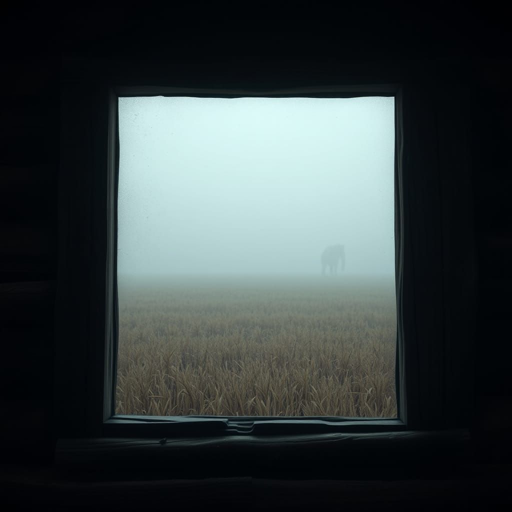 Grey Desolation in a Cyberpunk Aesthetic