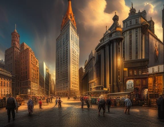 New York City as Hieronymus Bosch Painting